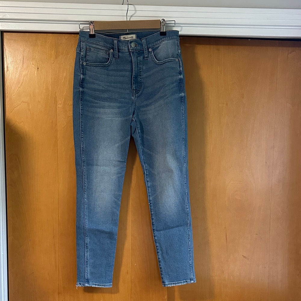 Madewell 10” High-Rise Skinny Crop Jeans